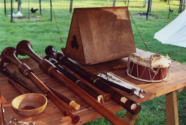 Medieval Instruments Demo at the Queens County Farm Museum Fair, Sept. 2006