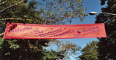 Fort Tryon Park Medieval Festival Banner, Oct. 2006