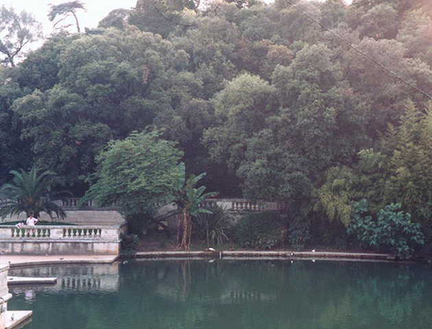 Jardin de la Fountaine in Nimes, 1998