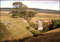 moorland waterfall