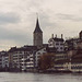 View Across the Limmat River in Zurich, Nov. 2003