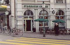 Starbucks in Zurich, Nov. 2003