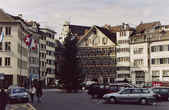 Christmas Tree in Zurich, Nov. 2003