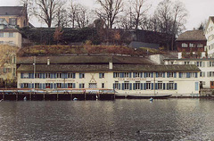 The "Schipfe" Area of Zurich on the Limmat River, Nov. 2003