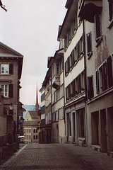 Street in Zurich, 2003