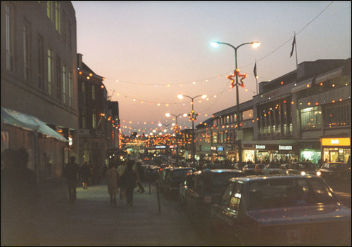 Plymouth Christmas lights
