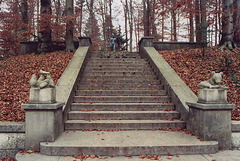 The Staircase at the Oskar Reinhart Museum at Romerholz in Winterthur, Nov. 2003