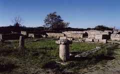 Peristyle in a Roman House in Paestum, 2003