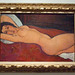 Reclining Nude by Modigliani in the Metropolitan Museum of Art, December 2008