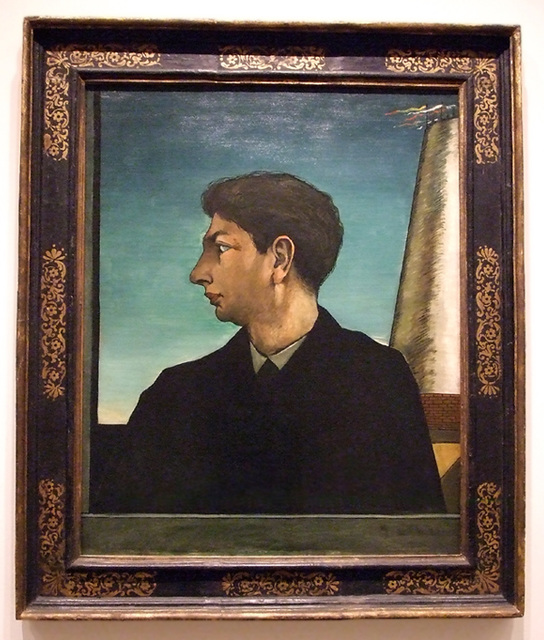 Self Portrait by Giorgio de Chirico in the Metropolitan Museum of Art, March 2008