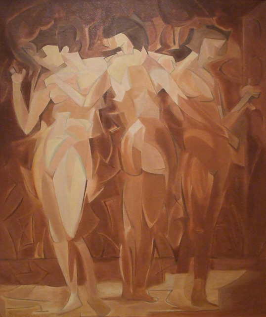 Meeting (The Three Graces) by Manierre Dawson in the Metropolitan Museum of Art, November 2009