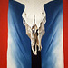 Cow's Skull Red White and Blue by Georgia O'Keeffe in the Metropolitan Museum of Art, March 2008