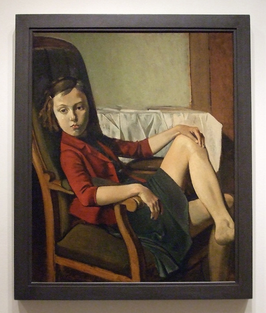 Ipernity Therese By Balthus In The Metropolitan Museum Of Art May 