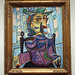 Dora Maar in an Armchair by Picasso in the Metropolitan Museum of Art, November 2008