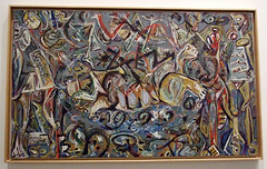 Pasiphae by Jackson Pollock in the Metropolitan Museum of Art, March 2008