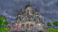 PARIS: Basilique du Sacré-Cœur de Montmartre