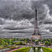 PARIS: La Tour Eiffel depuis le palais de Chaillot.