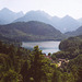 View of an Alpine Lake from Castle Neuschwanstein, Germany, 1998