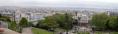 PARIS: Panoramique depuis le Sacré-coeur de Montmartre.