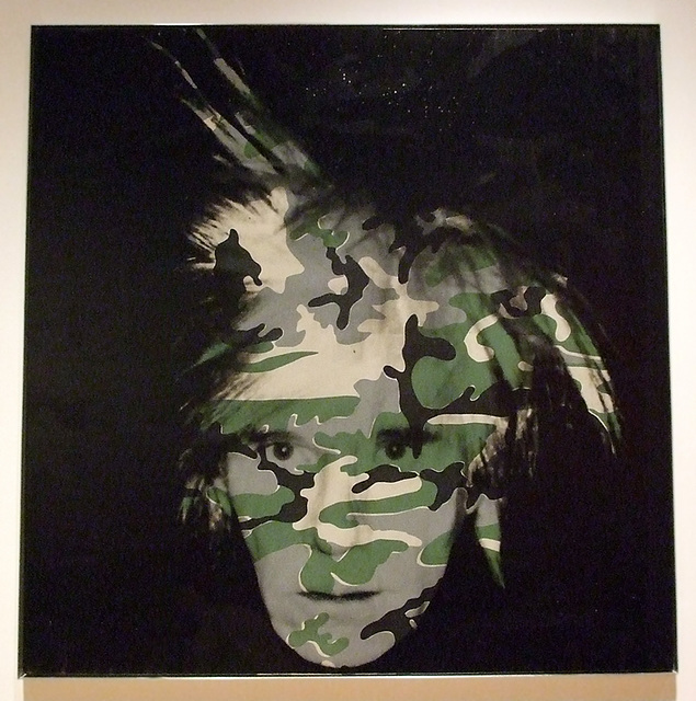 Self-Portrait by Andy Warhol in the Metropolitan Museum of Art, March 2008