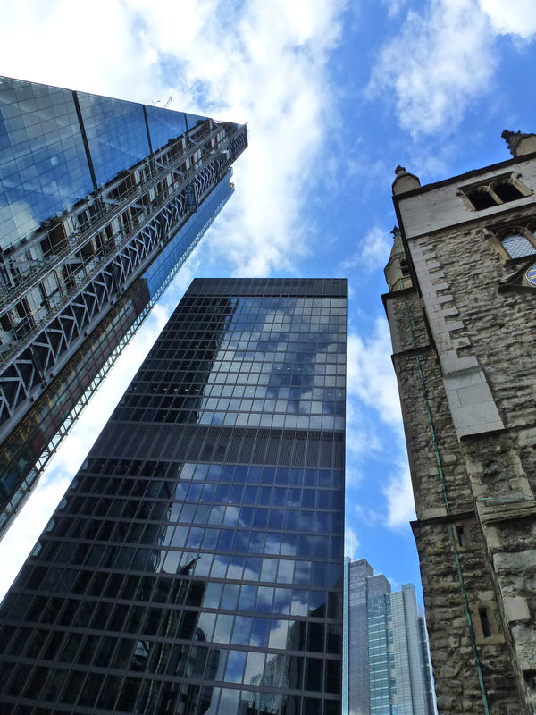 cheesegrater, fitzwilliam house and st. andrew undershaft, london