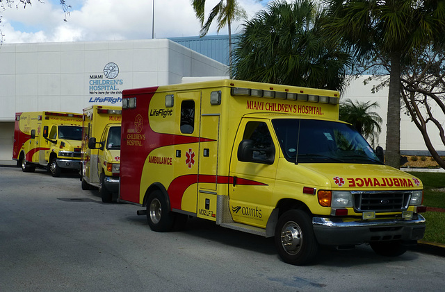 Miami Children's Hospital Ambulances (1) - 2 February 2014