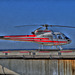 MONACO: L'héliport de Monaco. (HDR).
