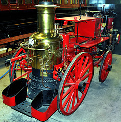 Steam-powered Fire Engine.