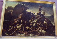 The Raft of the Medusa by Gericault in the Louvre, March 2004
