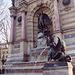 St. Michel Fountain in Paris' Latin Quarter, 2004