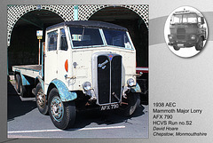 S2 1938 AEC Mammoth Major Lorry AFX 790 Brighton 5 5 2013