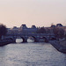 Bridge over the River Seine at Sunset, March 2004