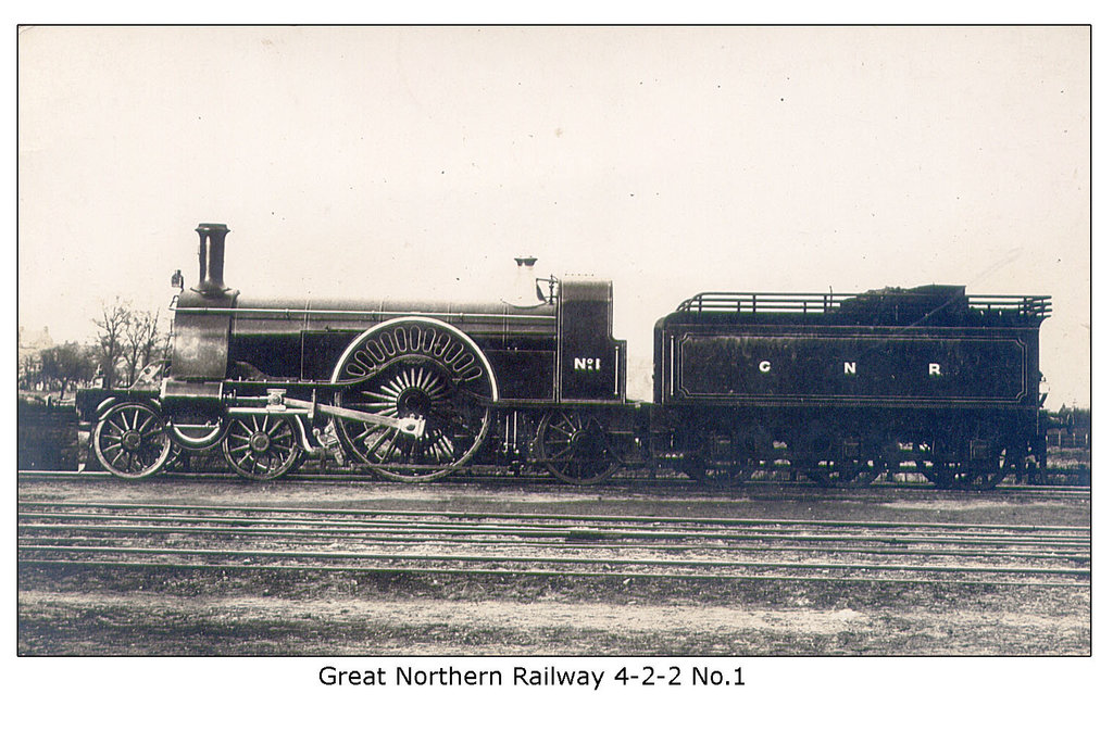 Great Northern Railway - 4-2-2 No 1