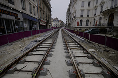 BESANCON: Travaux du tram: Avenue Carnot 2013.03.03-03.