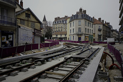 BESANCON: Travaux du tram: Avenue Carnot 2013.03.03-02.