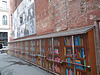 Brattle Book Shop alley
