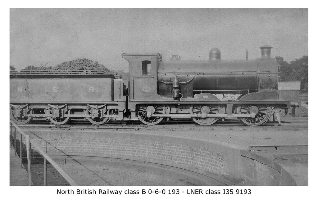 NBR class B 060 193 LNER class J35 9193 LPC