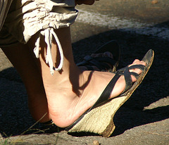wedge heels