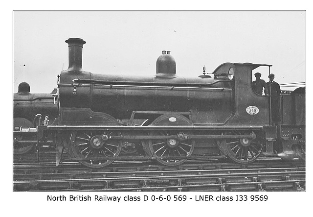 NBR class D 060 569 LNER class J33 9569
