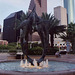 Swordfish Fountain at the Downtown Aquarium in Houston, July 2005