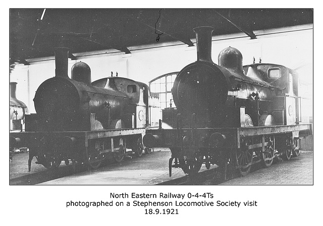 NER class G6 x2 on SLS visit 18 9 1921