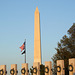 The WWII Memorial and the Washington Monument, September 2009