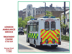 LAS Treatment Centre C153 SLN Croydon 1 7 2006