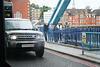Unmarked Police Land Rover on Tower Bridge  30 8 2011