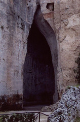 The "Ear of Dionysius" in Syracuse, March 2005