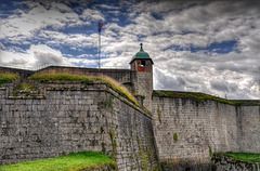 BESANCON: La citadelle: la tour de la reine