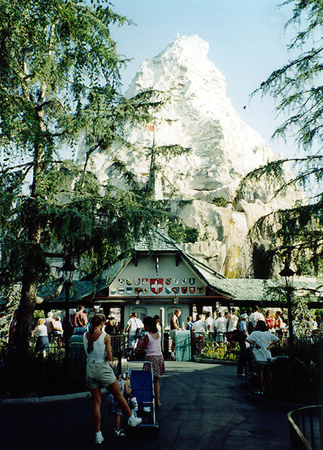 The Matterhorn in Disneyland, 1993
