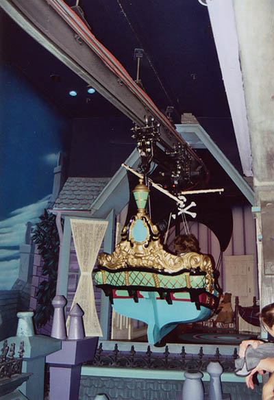 The Peter Pan's Flight Ride in Disneyland, 2003
