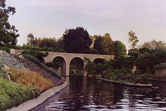 The Storybook Land Bridge in Disneyland, 2003