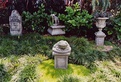 Pet Cemetery Outside the Haunted Mansion in Disneyland, 2003